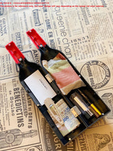 Load image into Gallery viewer, Red Wine Bottle Clutch