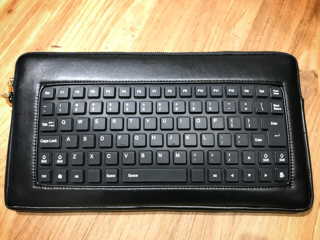 Keyboard Clutch Bag ( Black )